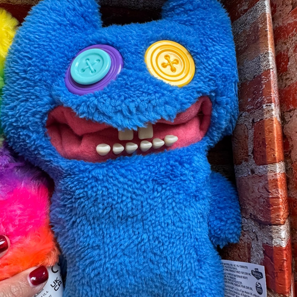 Fuggler Chaos Crew Edition Stink Face Plush Blue Funny Ugly Monster #154